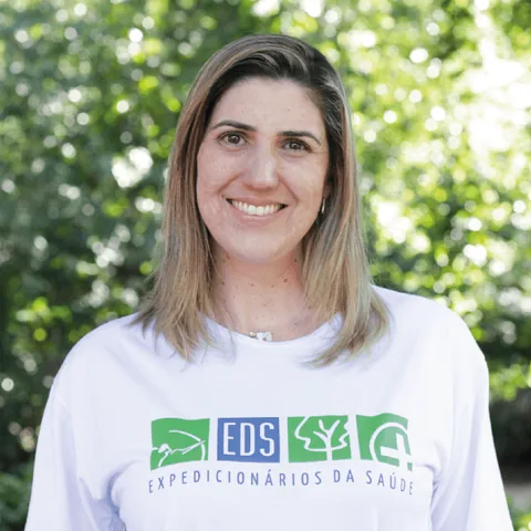 Aline Ferreira, Supervisora de Apoio em Saúde da EDS